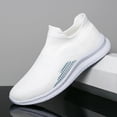 thumbnail image 5 of Men's Breathable Lightweight Outdoor Non-slip Soft Sole Sneakers, Spring Slip On Casual Shoes,  And Summer, 5 of 9