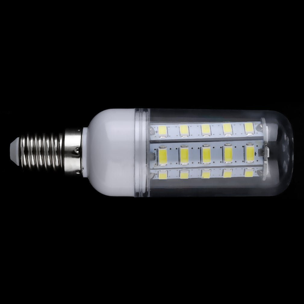 SHNORM 4 PCS LED Corn Bulbs 7W E14 E27 E26 G9 5730 110V SMD 36LED Corn Bulb Light Replacement Energy-Saving Spot Lamp 6000K Daylight White 