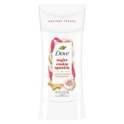 Dove Limited Edition Holiday Treats Antiperspirant Deodorant Sugar Cookie Sprinkle, 2.6 oz