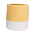 thumbnail image 2 of Mini bote de basura de escritorio, bote de basura pequeño con forma de oso, bote de basura portátil para mesa Amarillo, 2 of 9