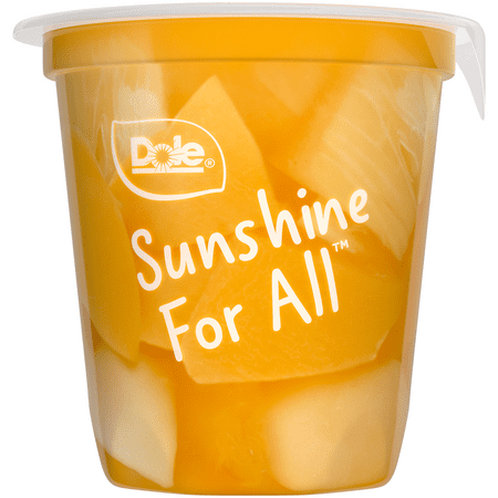 (2 Pack) Dole Essentials Mixed Fruit Cups in Fruit Juices, 7 oz