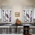 thumbnail image 4 of Boho Kitchen Curtains for Windows – Rustic Tribal Floral Print Cafe Curtains, Vintage Bohemian Geometric Panels for Home Décor, 4 of 6