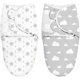 thumbnail image 2 of Manta para bebé, paquete de 2 mantas para recién nacidos, manta para bebé de 0 a 3 meses, algodón orgánico con velcro, unisex, 2 of 5