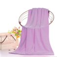 thumbnail image 3 of Toalla de baño grande de microfibra gruesa, absorbente y de secado rápido, multifuncional, para natación, fitness, deportes, salón de belleza., 3 of 5