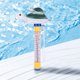 thumbnail image 1 of Termómetro flotante para piscina de bebé, juguete de baño portátil para niños de dibujos animados (pequeña tortuga), 1 of 8