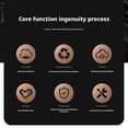 thumbnail image 4 of Leather Car Armrest Cushion Cover, Universal Center Console Pad Protector with Side Storage Bag, Soft Memory Foam for Driving Comfort & Scratch Protection, 1 Piece, 4 of 8