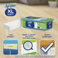 thumbnail image 3 of Swiffer Sweep + Mop XL, Wet Pads Refill, Floor Cleaner, Cleaning Cloths, Fresh Scent, 12 Count, 3 of 11