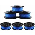 thumbnail image 1 of moon-6 carretes de hilo de repuesto para cortadora de césped Ryobi con tapa de recortadora, carrete de repuesto compatible con Ryobi One+ AC14RL3A-18V 24V 40V, juego de carretes de hilo de repuesto, 1 of 5