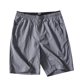 thumbnail image 2 of pstuiky Pantalones cortos de gimnasio, Pantalones cortos casuales holgados de color liso con cremallera, bolsillo, cordón y cintura elástica para hombre Pantalones cortos de entrenamiento, 2 of 6