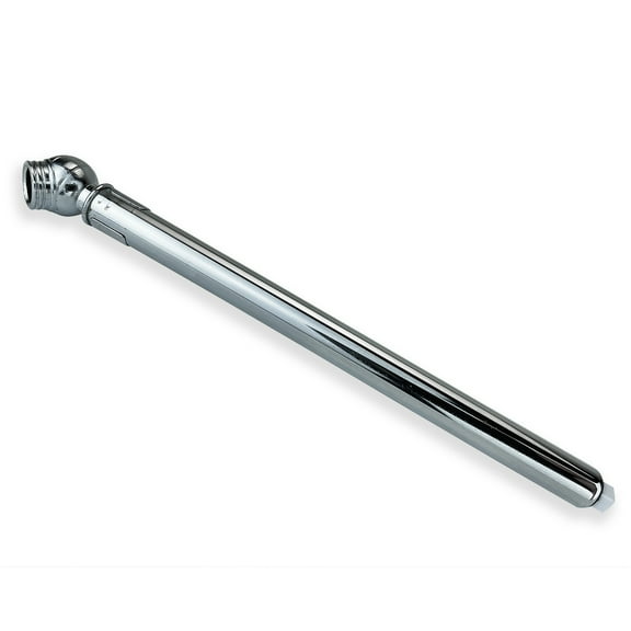 REMA TIP TOP Chrome Pencil Air Gauge 10-50 PSI, 1 lb Increments with Pocket Clip