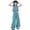 Green, variant on Girls Clothes Summer 2 Piece Outfit Set Raw Fringed Denim Sleeveless Vest Top and High Waist Wide Leg Pants Summer Outfits Set(Green,11-12 Years)