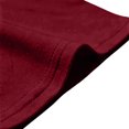 thumbnail image 7 of Gaukiv Men's Shirts Lace Up V Neckline Short Sleeve Lightweight Tops Casual Blouses Wine 2XL, 7 of 7