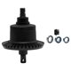 thumbnail image 5 of Kit de diferencial para coche RC, relación de engranajes robusta 37T-13T, accesorio metálico ligero Trasero Negro, 5 of 9