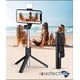 thumbnail image 5 of Innotech SC Trípode para Selfies de 42" con Control Remoto Inalámbrico Bluetooth y Luz de Relleno LED Desmontable para Teléfonos Inteligentes, Trípode para Selfies Extensible 3 en 1, Soporte para Teléfono y Trípode, Color Blanco, 5 of 10