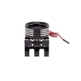 thumbnail image 2 of kurtrusly 42mm Motor Cooling Fan Heat Sink with LED Light Rustproof Radiator 1/8 1/10 RC Model Crawler Accessories Electric Remote Control Black, 2 of 7