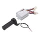 thumbnail image 1 of Controlador cepillado del motor 24 V 500 W Controlador cepillado de bajo ruido con empuñadura giratoria Carcasa de ranura de goma de aleación de aluminio para scooters de, 1 of 8