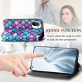 thumbnail image 3 of Compatible With Xiaomi Mi 11 Case Colorful Wallet Card Slot Pu Leather Kickstand Magnetic Rfid Blocking Cover, 3 of 3