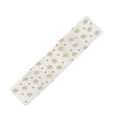 thumbnail image 1 of Binwennn Table Floral Table Flag Flag Dining Room Family Table Decorative Cloth White Snowflake Decorative Table Flag, 1 of 5