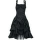 thumbnail image 2 of Vestido de verano sin mangas de estilo gótico para mujer con cordón oscuro en la cintura de color sólido Fridja  nalpqowj5700, 2 of 4