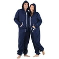 thumbnail image 3 of Joggies - Family Matching Oxford Blue Hoodie One Pieces for Boys, Girls, Men, Women and Pets - Adult - Small2X/Dbl Wide (Fits 5'3 - 5'6"), 3 of 7