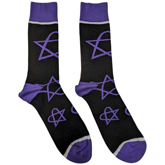 Him Adult Heartagram Socks