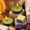 thumbnail image 4 of Wekity Candle Jars Tin Cans Tin Cans 24pcs Candle Tins Small tins with lids tin Box 2 oz tins with lids 2oz Aluminum Tins Aluminum Candle Tin Candle Containers-0625, 4 of 5