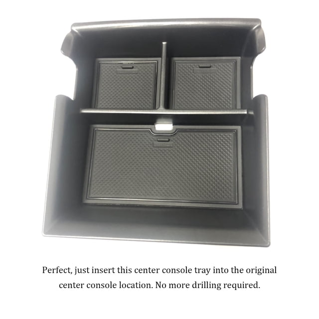 stanreset Car Door Armrest Storage Box Console Left/Right Cover Holder Automobile Pocket Anti-slide Organizer Case Interior