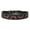 Black Sunflower, variant on Hilason Sunflower Floral Hand Tooled Strong Genuine Leather Dog Collar Black/Tan Small