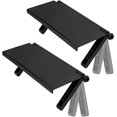 thumbnail image 1 of 2 Pcs TV Top Shelf, Adjustable Wall Mounted TV Shelf, Desktop Computer Monitor Holder Solid Platform Storage Rack, Game Console, Router, 1 of 4