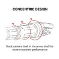 thumbnail image 2 of Carbon Express .203 Launchpad Precision Nock 12-Pack - Clear, 2 of 5