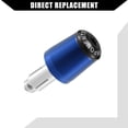 thumbnail image 4 of Unique Bargains 2 Pcs Motorcycle Handlebar End Plug for Honda CBR250R CBR300R CBR400R CBR600RR 7/8" 22mm Blue, 4 of 6