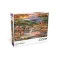 thumbnail image 5 of Buffalo Games 2000-Piece Chuck Pinson Wild Africa Adult Interlocking Jigsaw Puzzle, 5 of 5