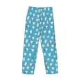thumbnail image 3 of Vsdgher Healthy And Ill White Teeth Print Mens Pajama Pants Sleep & Lounge Pants, PJ Bottoms With elastic waistb and Pockets, 3 of 5