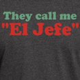 thumbnail image 3 of CafePress - El Jefe Dark T Shirt - Men's Classic Graphic Cotton T-Shirt, 3 of 4