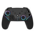 thumbnail image 1 of Wireless Bluetooth-compatible Gamepad for Switches /Lite/OLED Game Controller Adjustable Vibration Wake Up Function White, 1 of 5