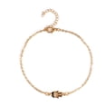 thumbnail image 4 of Tobillera Joyas Mal de Ojo Qarigey Cadenas para Pies Oro, 4 of 6