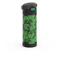 thumbnail image 2 of Thermos Kids Stainless Steel Vacuum Insulated Funtainer 16 oz Water Bottle with Spout Lid, Minecraft, 2 of 8
