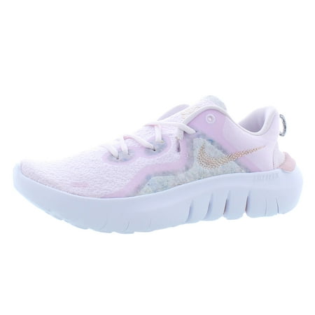 Nike Flex 2021 Rn Womens Shoes Size 6, Color: White/Soft Pink