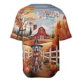 thumbnail image 2 of Thanksgiving Great Dane Pilgrim Grateful, Thankful, Blessed Fall Welcome All Over Print 3D Baseball Shirt Danes Dog Lover Gifts Softball Sport - 00021, 2 of 6