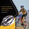 thumbnail image 3 of Soidarity AOTU Casco de bicicleta de montaña para hombre y mujer Casco de bicicleta de ciclo de seguridad cómodo Ciclismo blanco negro Soidarity HW1557-06B, 3 of 6