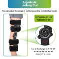thumbnail image 5 of Insunen Hinged Knee Brace for After Surgery Support, Post Op Knee Immobilizer for ACL, MCL, PCL Injure, Meniscus Tear, Preventive Protection & Relief from Knee Joint Pain, for Women and Men, 5 of 6