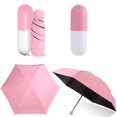 thumbnail image 2 of 1pc Quality Capsule Mini Pocket Umbrella Clear Windproof Folding Umbrellas Compact Rain Umbrella, 2 of 5