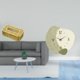 thumbnail image 2 of Caja de pañuelos para baño, soporte para papel higiénico, funda de almacenamiento, soporte para pañuelos faciales para el hogar, restaurante, reloj de, 2 of 7