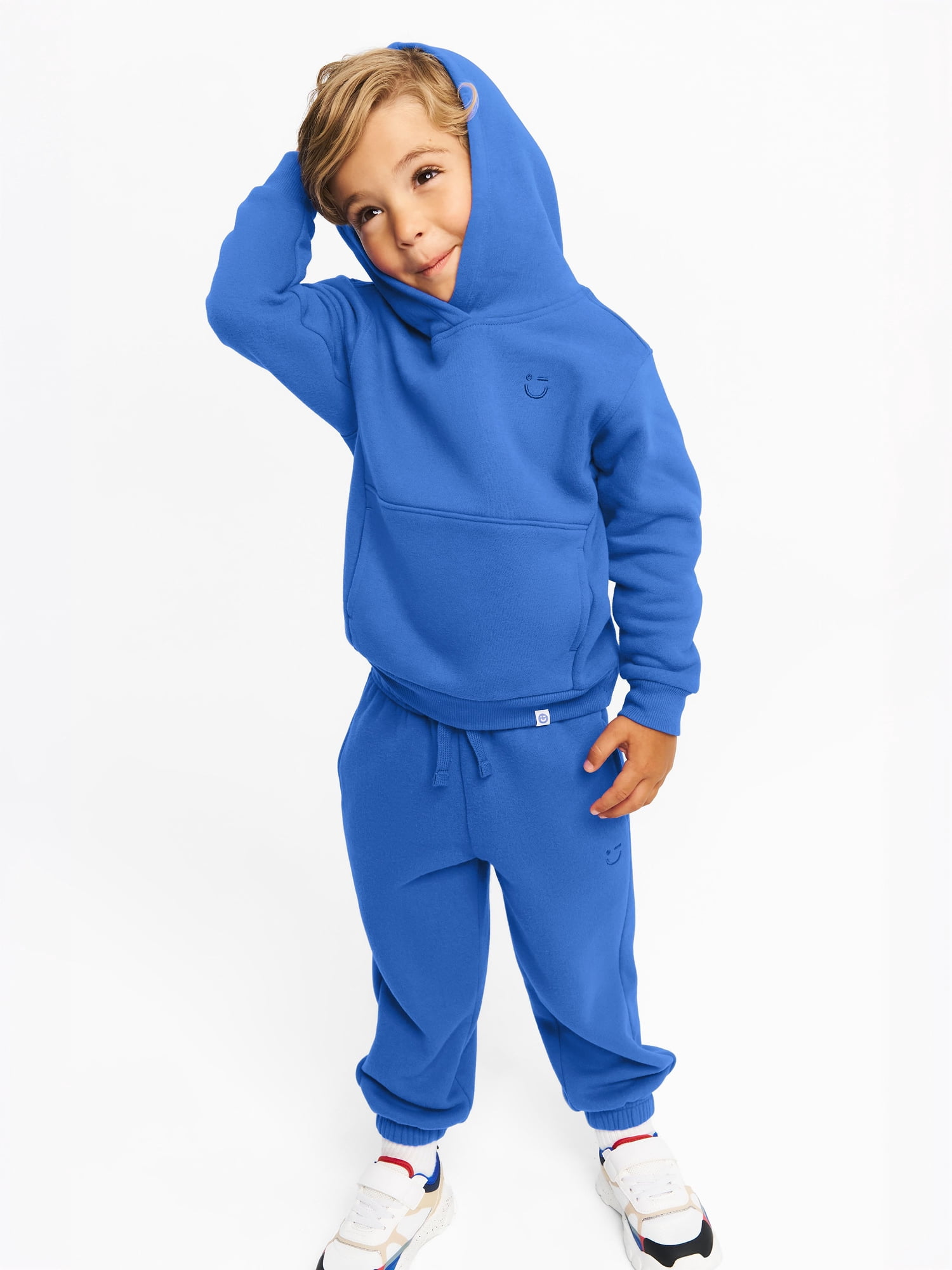 Color Mix by Garanimals Baby & Toddler Fleece Sweatpants, Sizes 0–6T
