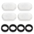 thumbnail image 1 of 8Pcs Cat Water Fountain Filters Dog Fountain Filter Replacement for 67Oz/2L Pet Water Fountain Stainless Steel, 1 of 8