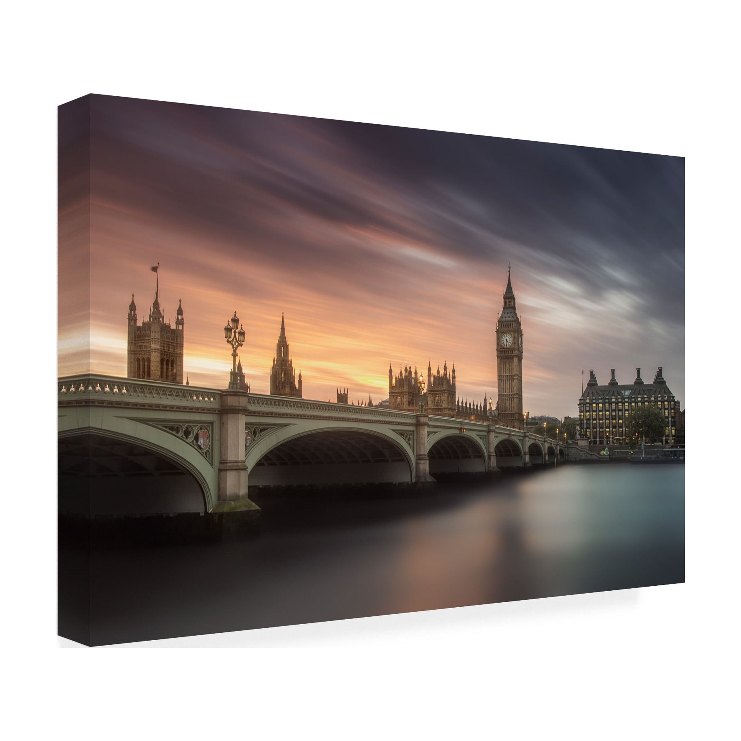 Carlos F. Turienzo 'Big Ben London' Canvas Art