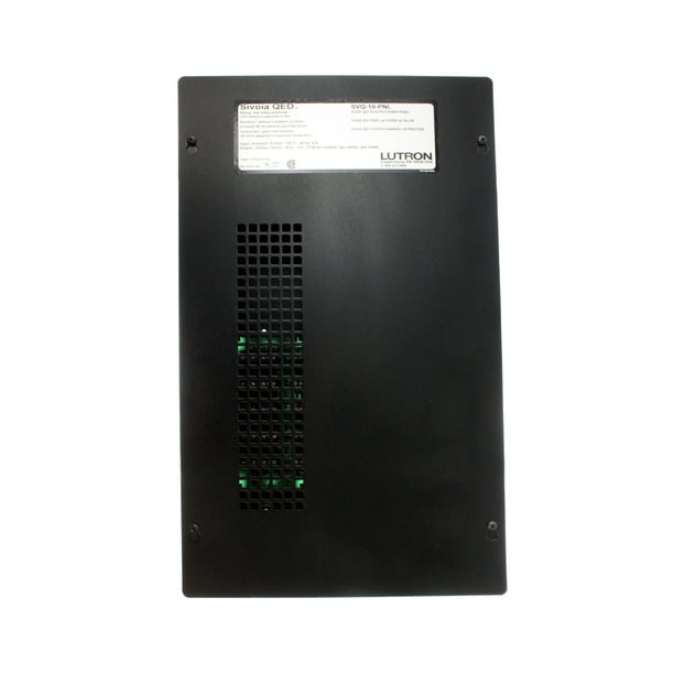 Lutron SVQ10PNL Sivoia QED Power Supply Panel, 120V 8A to 24VDC