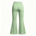 thumbnail image 4 of ATENAR Pants for Women,Yoga Pants,Wide Leg Pants for Women,Soft,Comfort Fit,Stretch Fabric,Green,L, 4 of 9