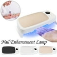 thumbnail image 1 of Portable LED Nail Lamp with Hand Pillow and Auto Sensor for Quick Gel Manicures, 1 of 1