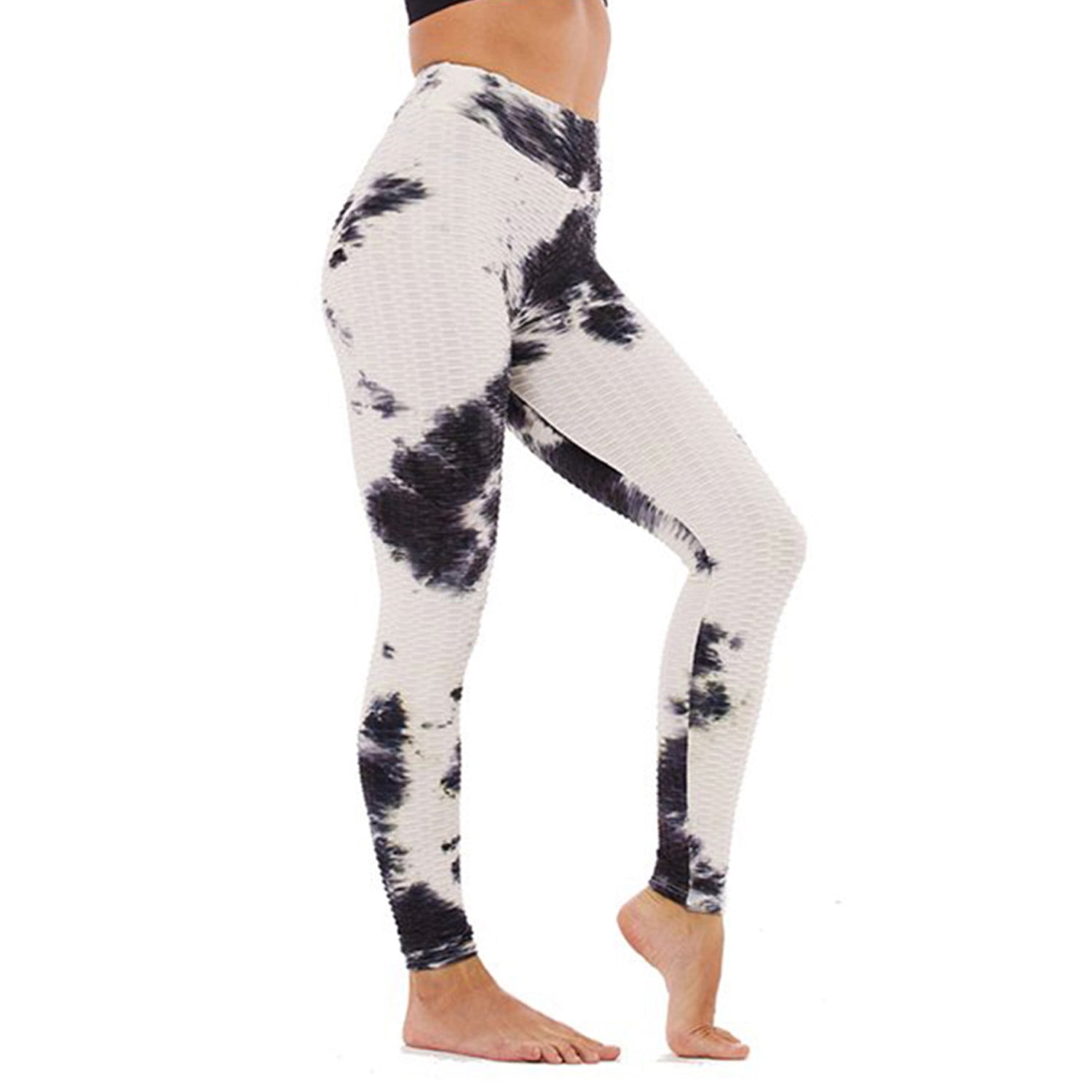 Womens Tie Dye Butt Lift Tik Tok Yoga 